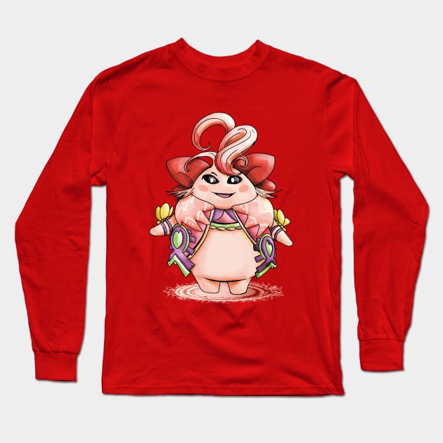 Nopon Oka Long Sleeve T-Shirt by WarioPunk